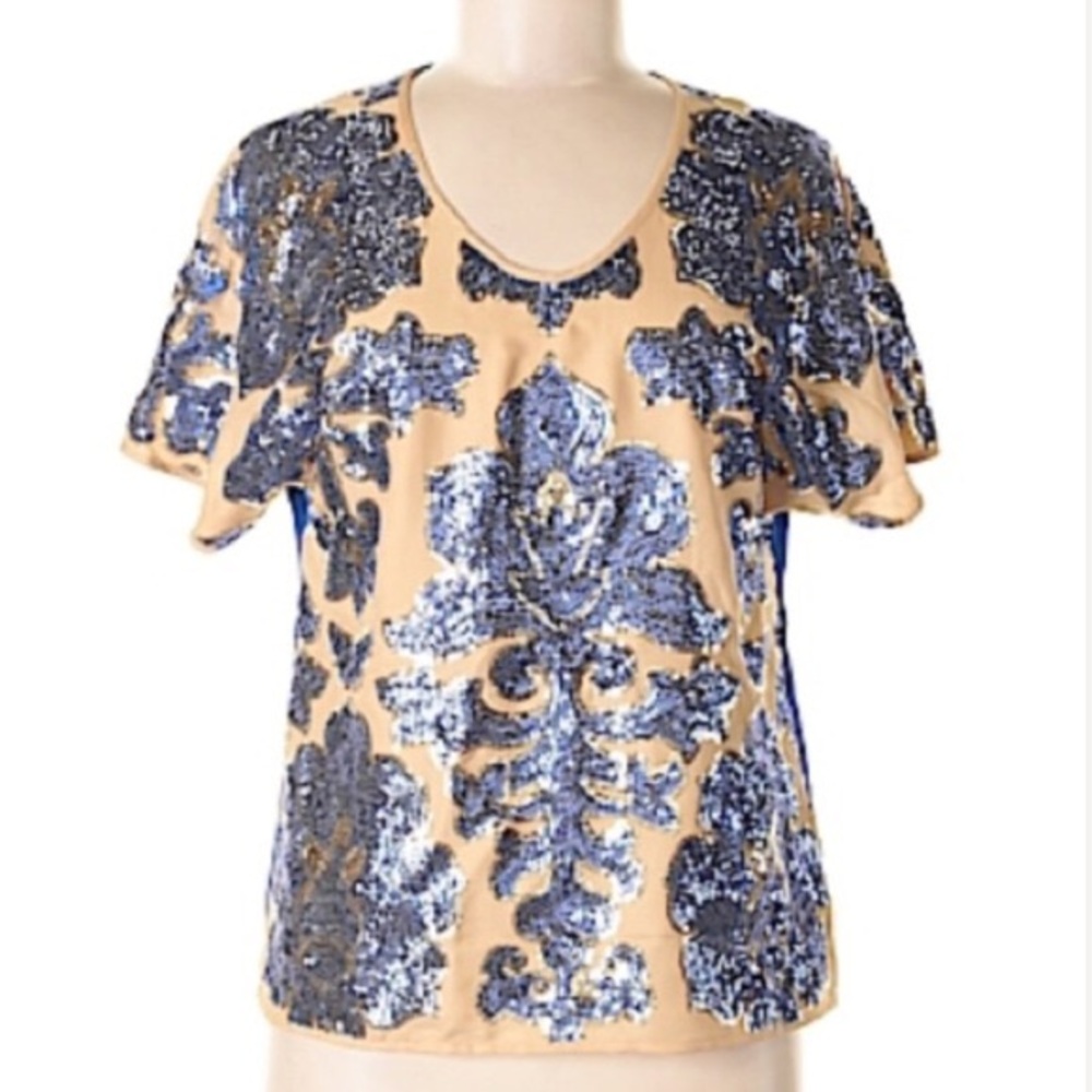 NWOT Target x Neiman Marcus Tracy Reese Sequin Top